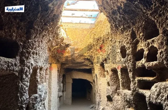 "تونا الجبل" سراديب ومتاهات تحتضن التاريخ المصري واليوناني (ألبوم صور)