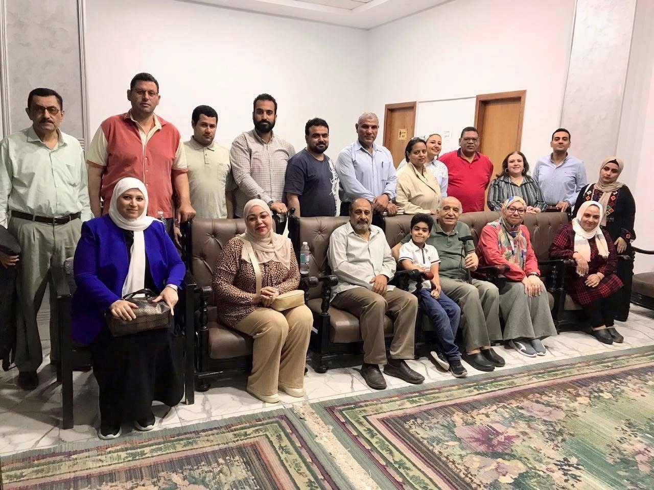 صورة أرشيفية لأمسية شعرية موسيقية بمؤسسة أوان للثقافة والفنون