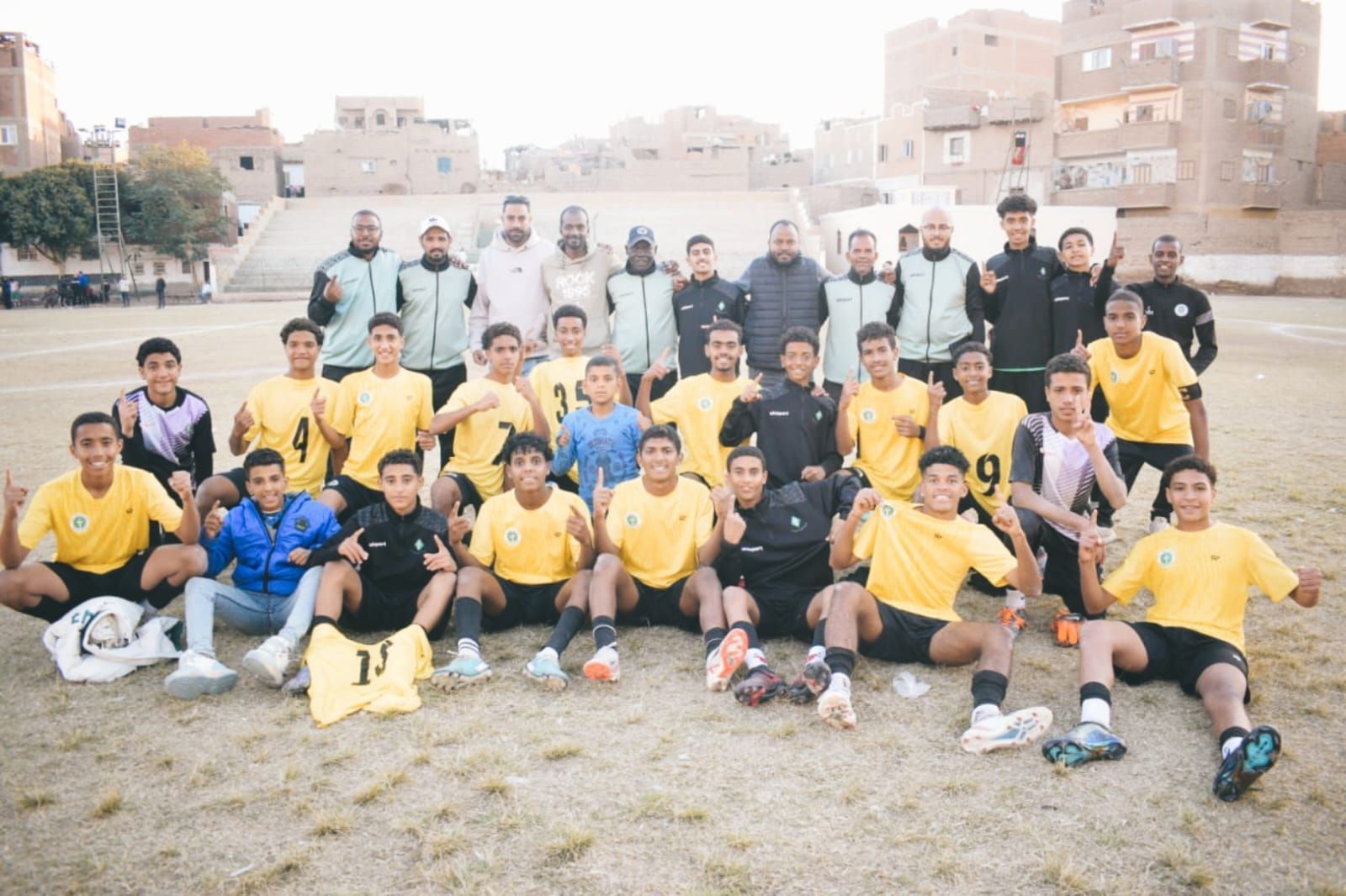 فريق كرة القدم قطاع الناشئين بنادي كيما أسوان الرياضي