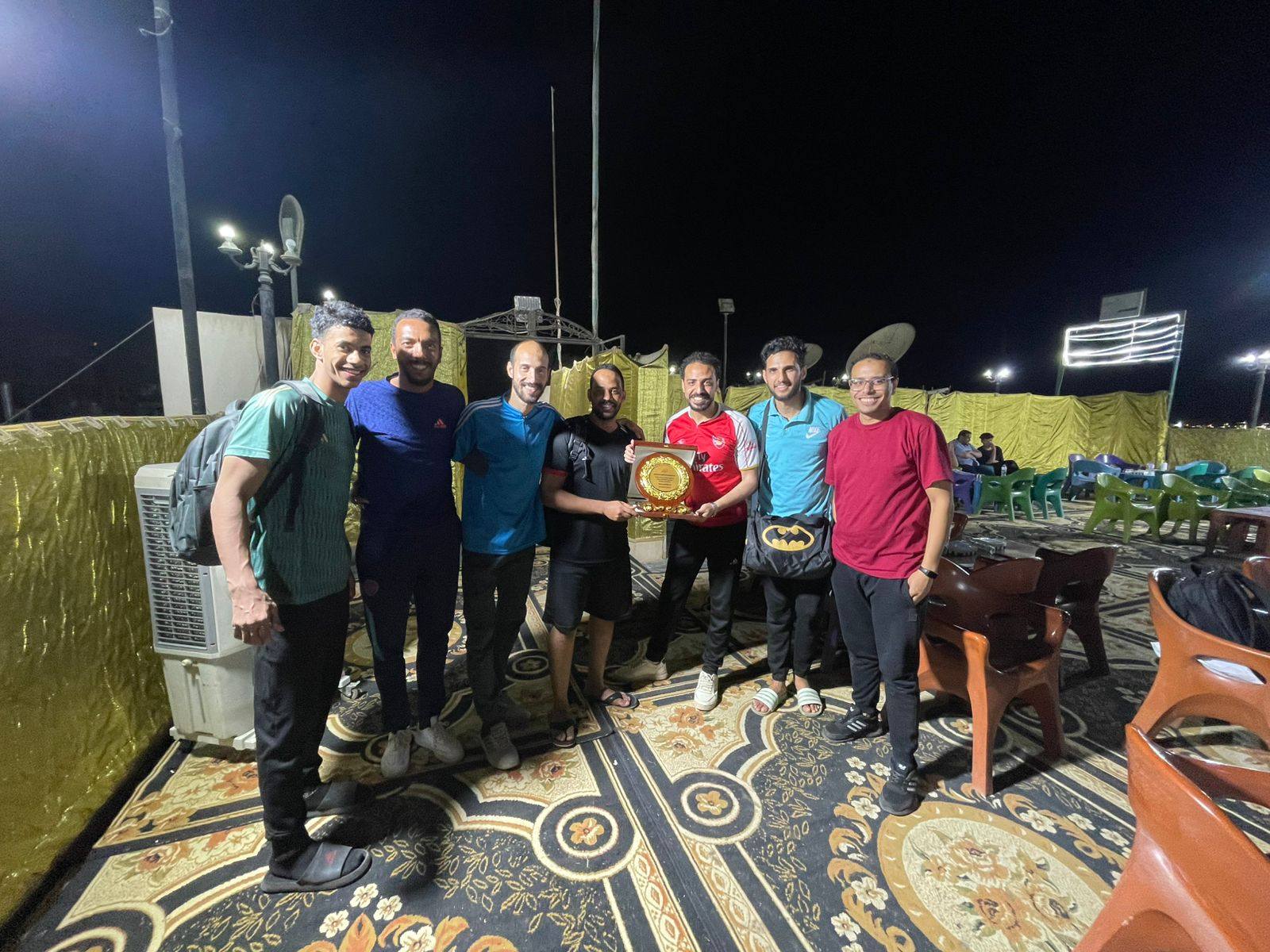 صورة أرشيفية لفريق مهندسي أسوان لكرة القدم