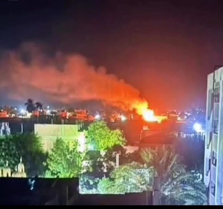 حرائق برخيل