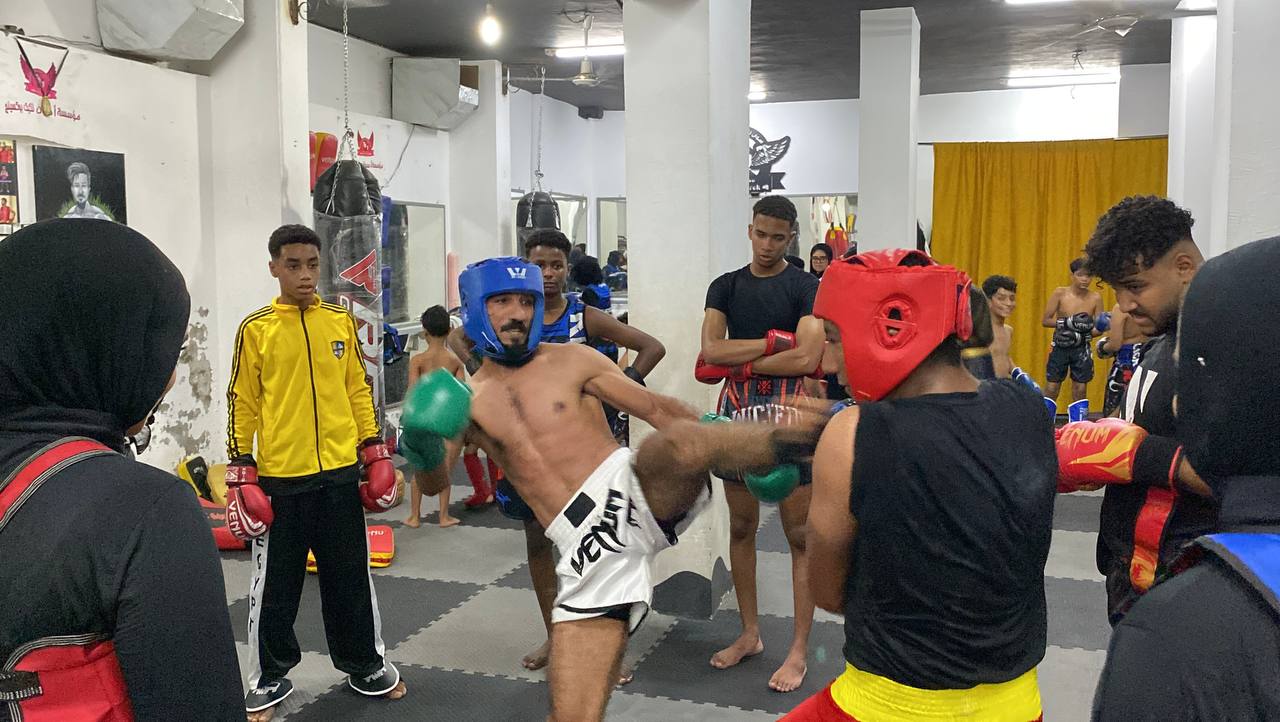 طارق الغنيمي مدرب الكيك بوكسينج