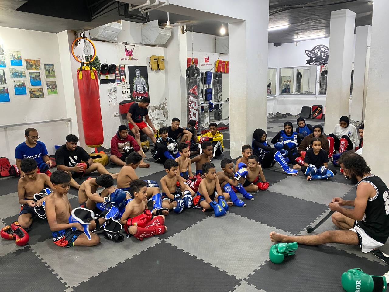 طارق الغنيمي مدرب الكيك بوكسينج