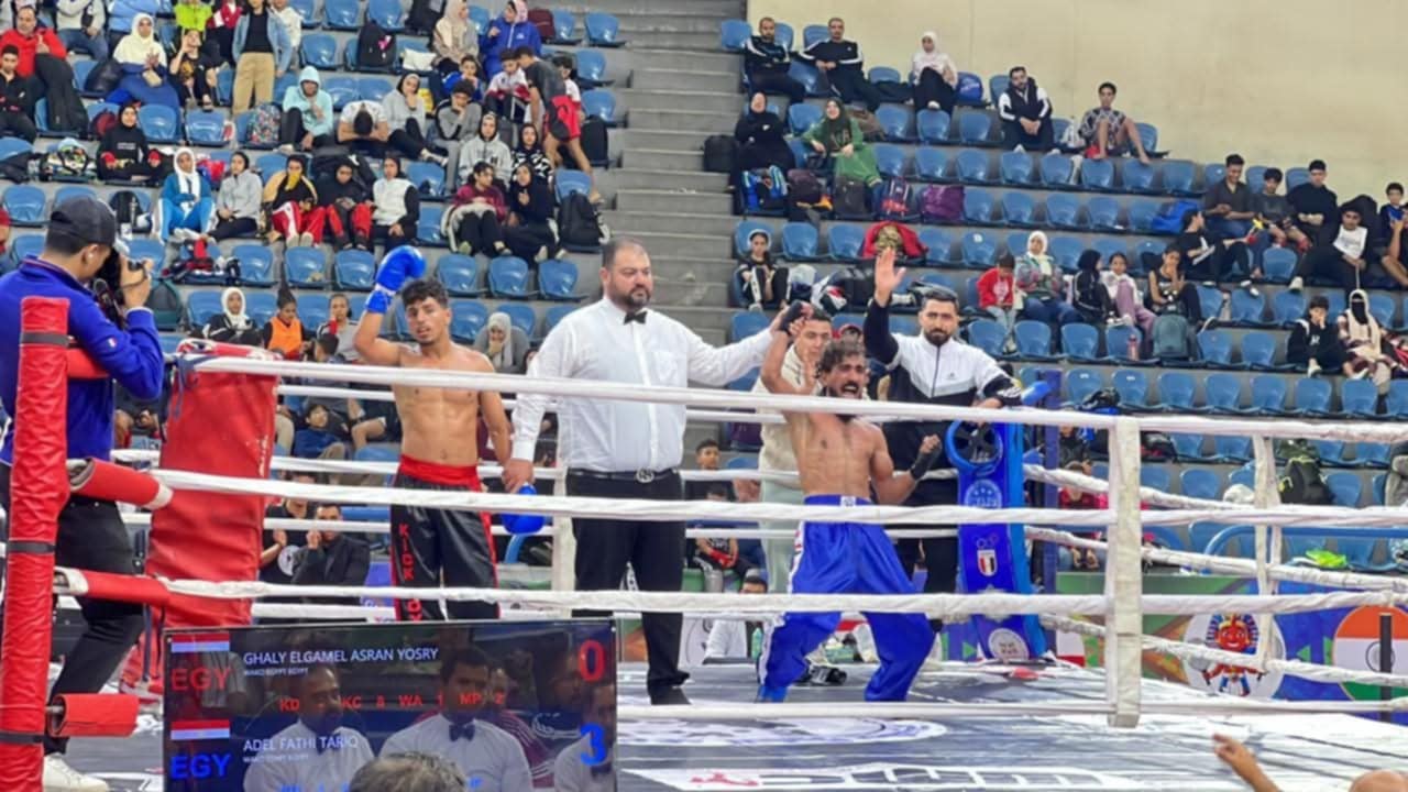 طارق الغنيمي مدرب الكيك بوكسينج