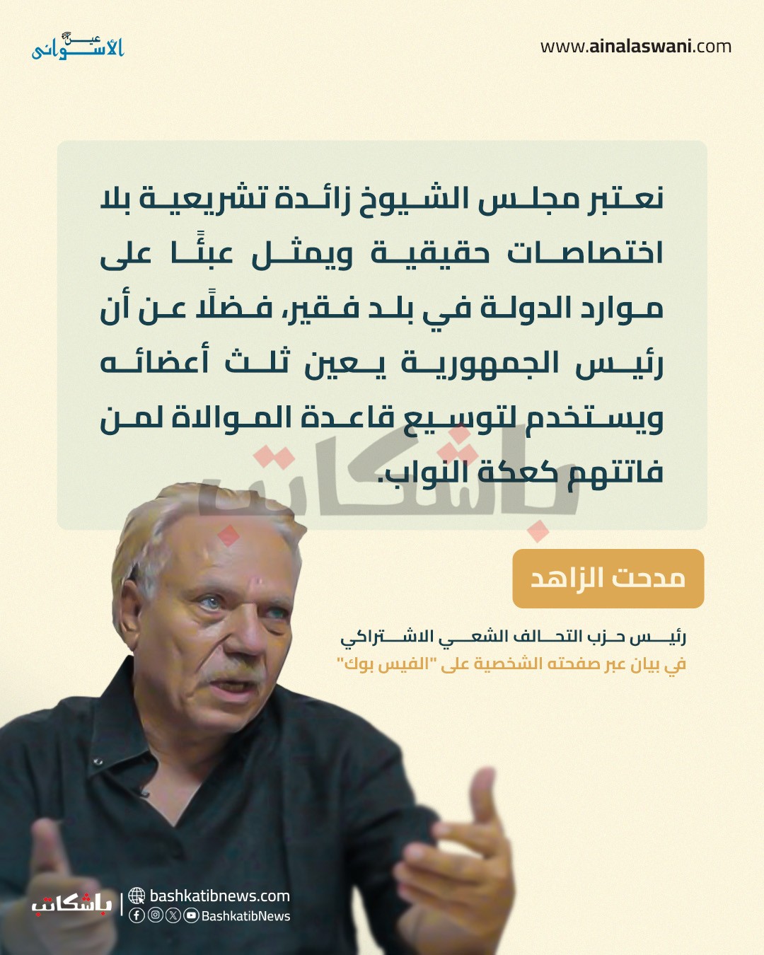 موعد انتخابات مجلس الشيوخ 2025