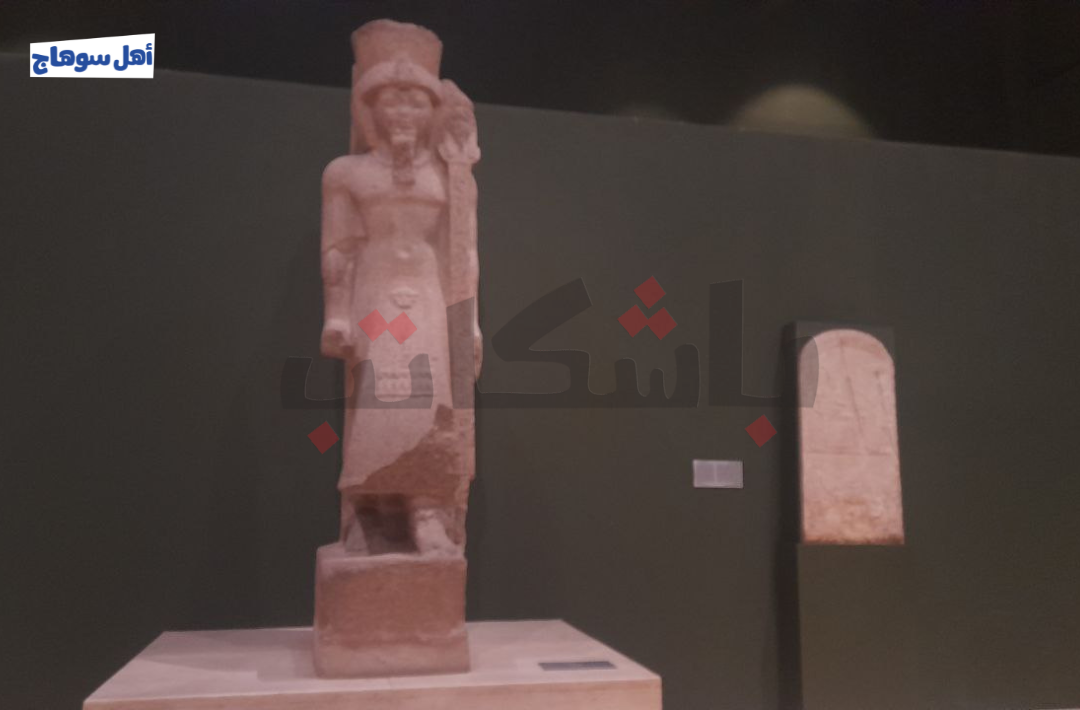 متحف سوهاج القومي تمثال الملك رمسيس الثاني