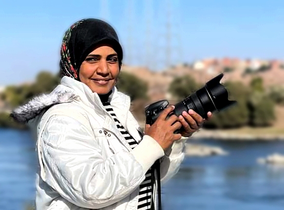 صورة أرشيفية للمصورة زينب سعدي