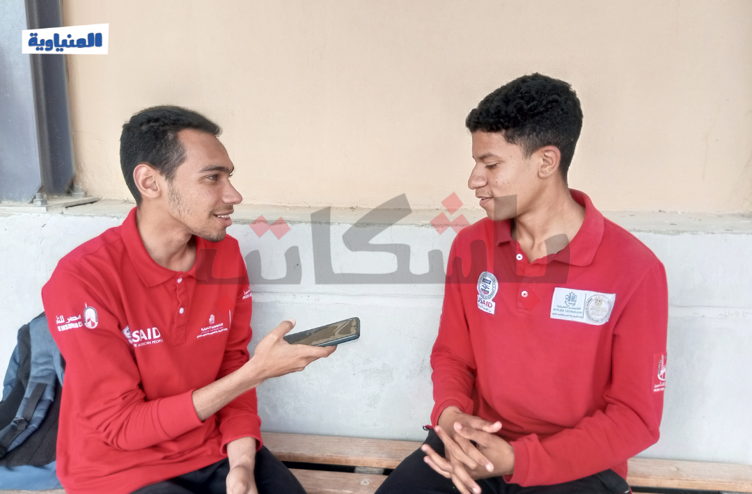 بطل ثلاثي حديث ورياضة الترياثلون خلال حواره مع المنياوية