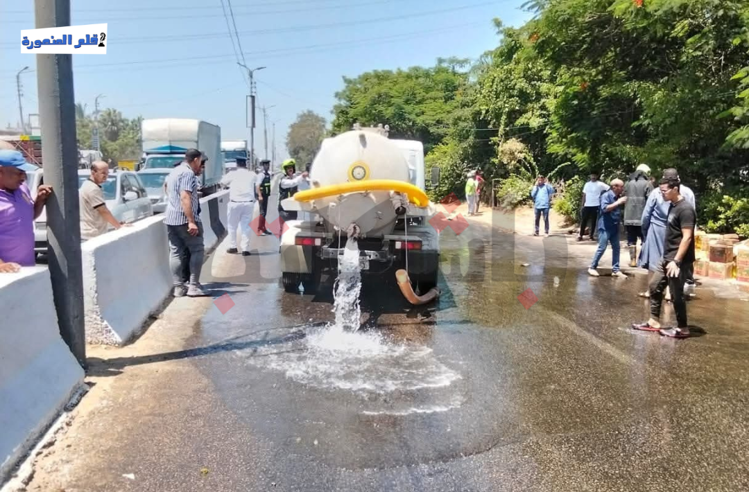 انقطاع المياه بتمي الأمديد