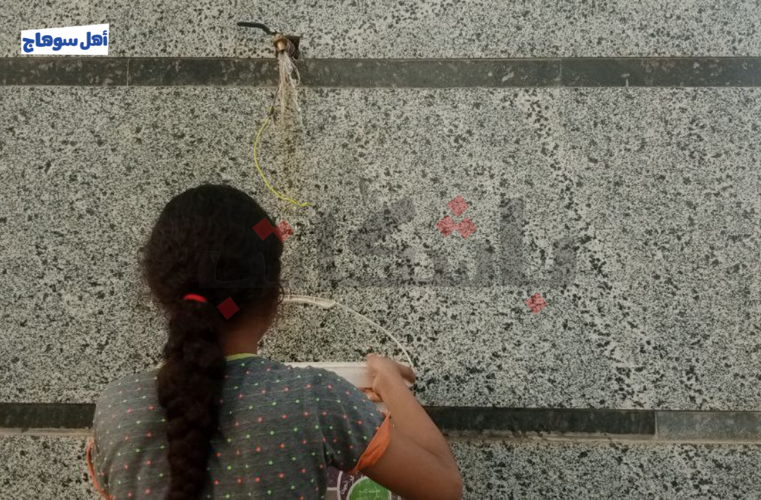 مياه الشرب في قرية سفلاق بمحافظة المنيا