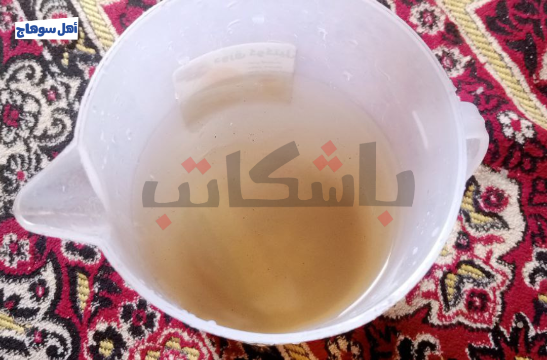 مياه الشرب في قرية سفلاق بمحافظة المنيا