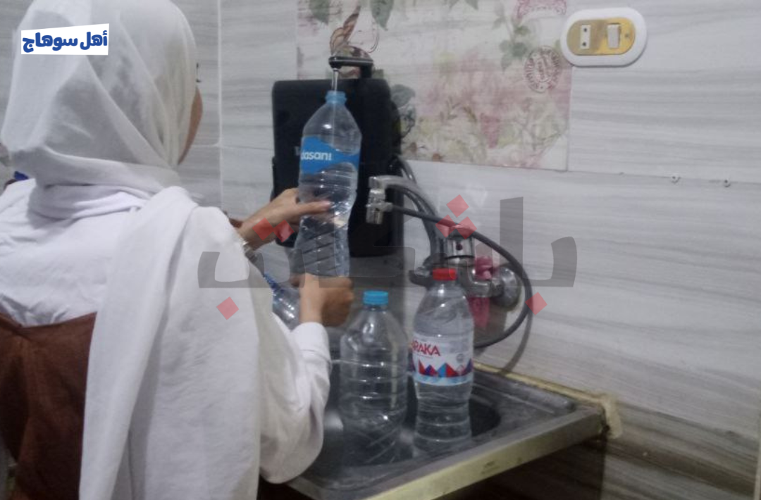 مياه الشرب في قرية سفلاق بمحافظة سوهاج