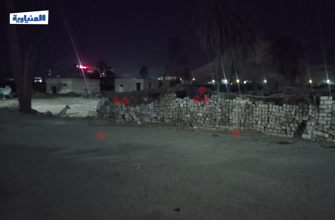 طريق الشرفا بمحافظة سوهاج