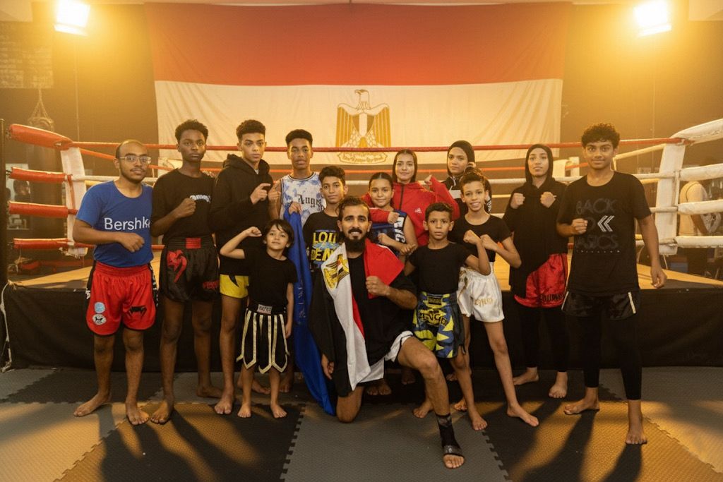 منتخب أسوان للكيك بوكسينج