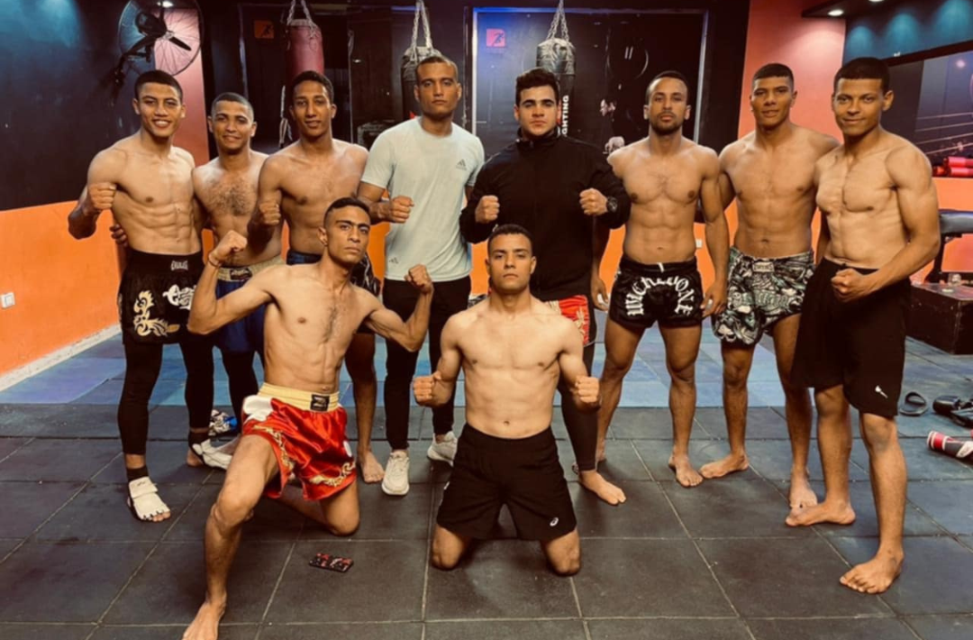 عبد الفتاح رمضان بطل كيك بوكسينج