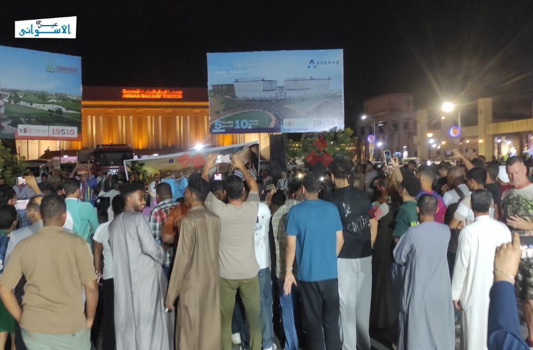 فرقة أسوان في مهرجان تعامد الشمس على وجه رمسيس