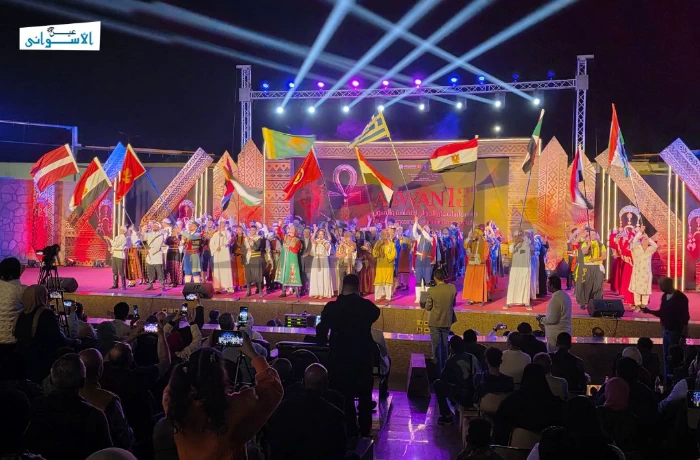 ختام استثنائي لمهرجان أسوان الدولي يعكس تنوع الثقافات
