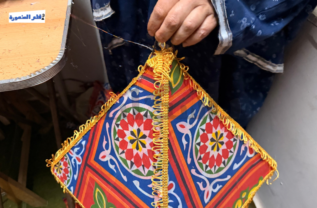 فوانيس يدوية من قماش الخيامية