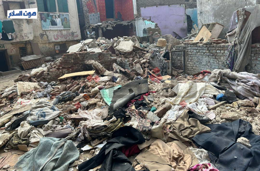 هدم منزل جديد في وقف طبطباي بالمنيل