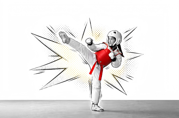 رحلتي مع التايكوندو