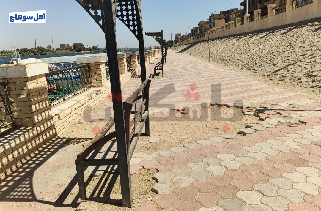 كورنيش المراغة بمحافظة سوهاج