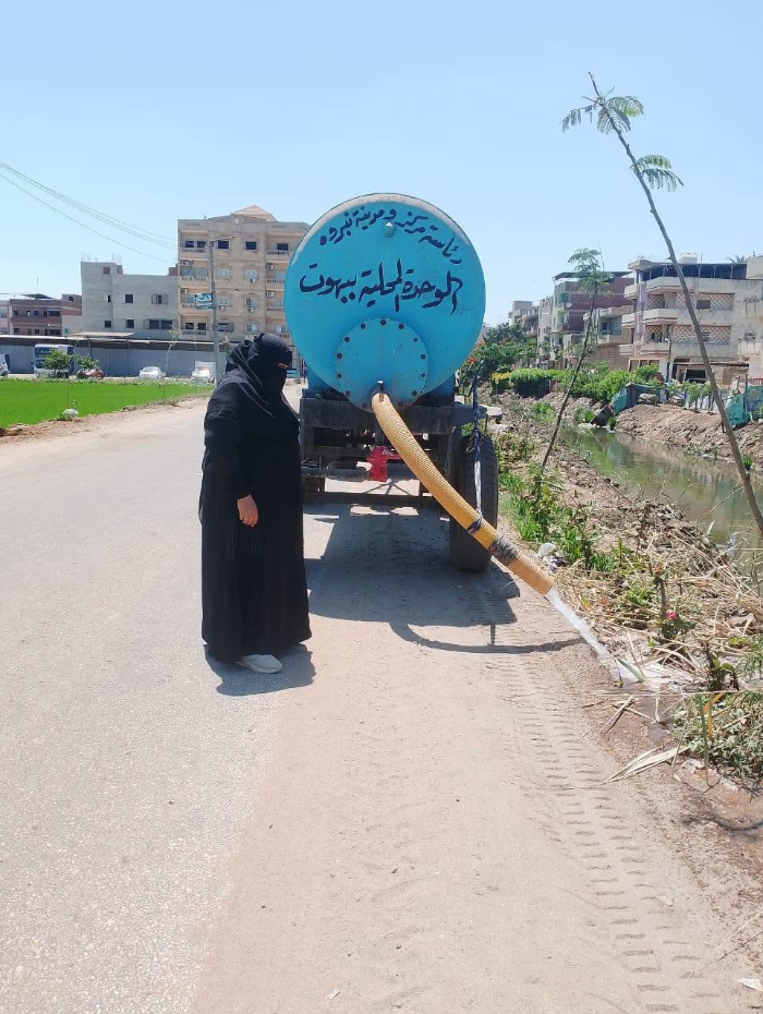 "نحسب كل نقطة".. شهران بلا مياه شرب في قرية نشا بالدقهلية