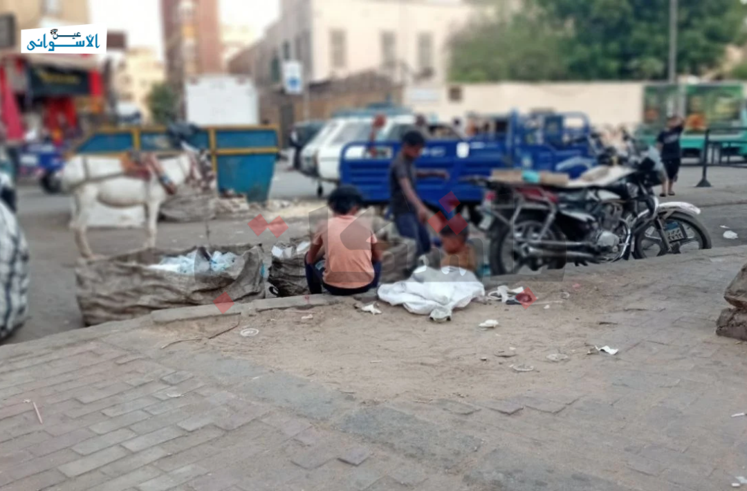أطفال الشوارع في أسوان
