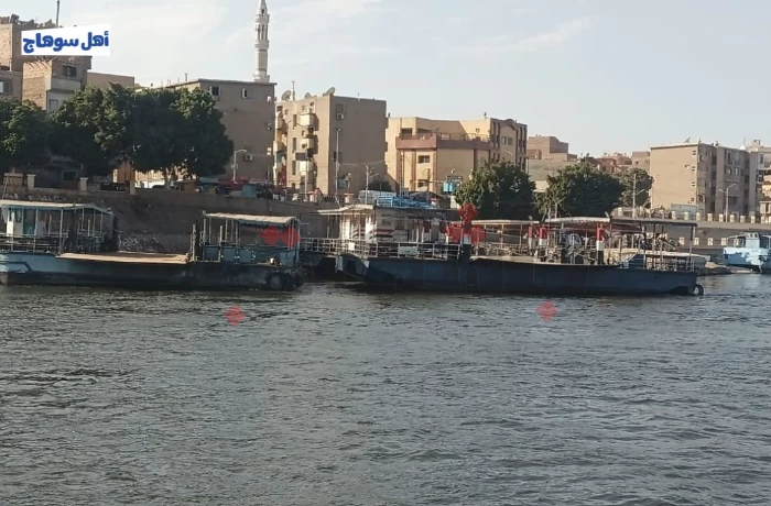 مرسى جزيرة الشورانية بالمراغة.. عبّارة واحدة ومطالب بتأمين المرسى