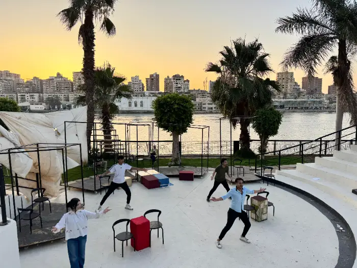 مسرحية "برنتانيا " على مسرح مكتبة مصر العامة 