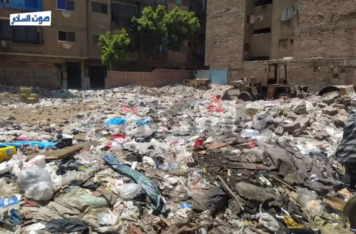 شارع أم مقلب قمامة؟.. خطر يهدد السكان بأمراض جلدية ونفسية