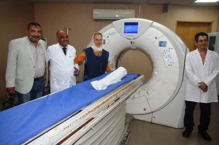 إجراء أشعة مقطعية لـ 7 مومياوات أثرية بمستشفى جامعة أسوان