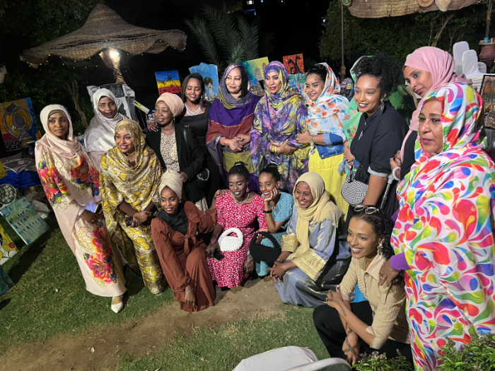 الفن في مواجهة الحرب.. مبدعات احتضنهم مشروع "الفنانات السودانيات"