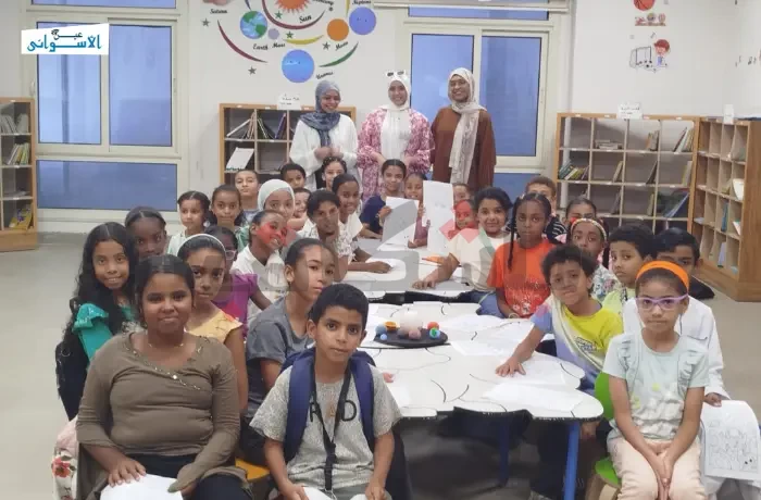 "الفلك هيلف مصر كلها".. مبادرة تعليمية لتبسيط علوم الفضاء لأطفال أسوان