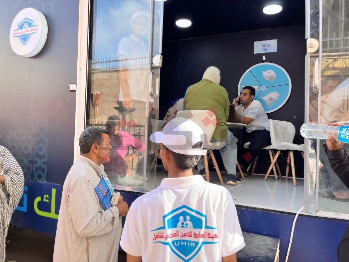 انطلاق حملة "تأمين شامل لجيل آمن" في شوارع أسوان