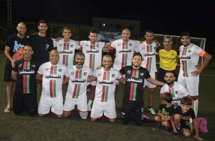 فوز فريق فلسطين في دورة منتخبات العالم ببني خلاد