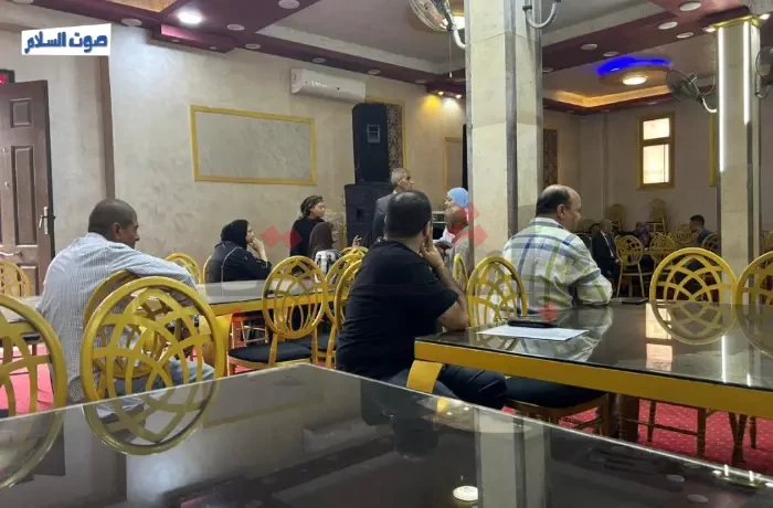 "صوت السلام" تحضر لقاء رئيس الحي الجديد والمواطنين.. إليك أبرز النقاط