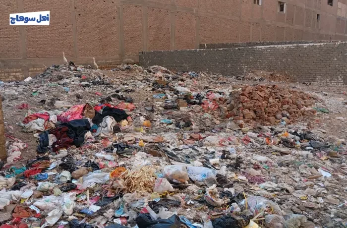شارع العسال يختنق بالنفايات.. أين رقابة مركز أخميم؟