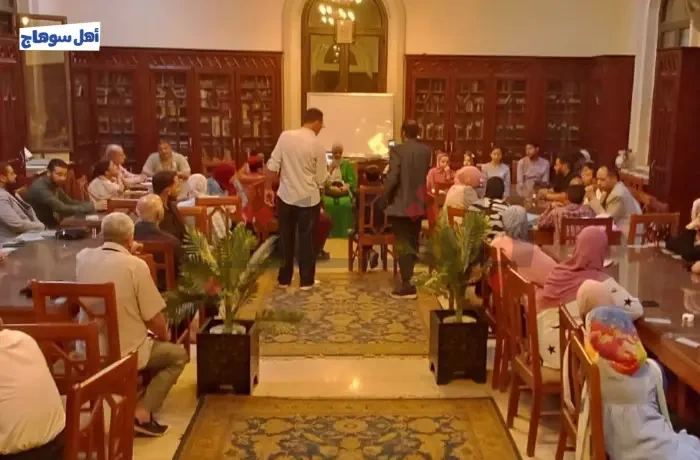 انطلاق أولى "ندوات الشباب" بنادي أدب سوهاج