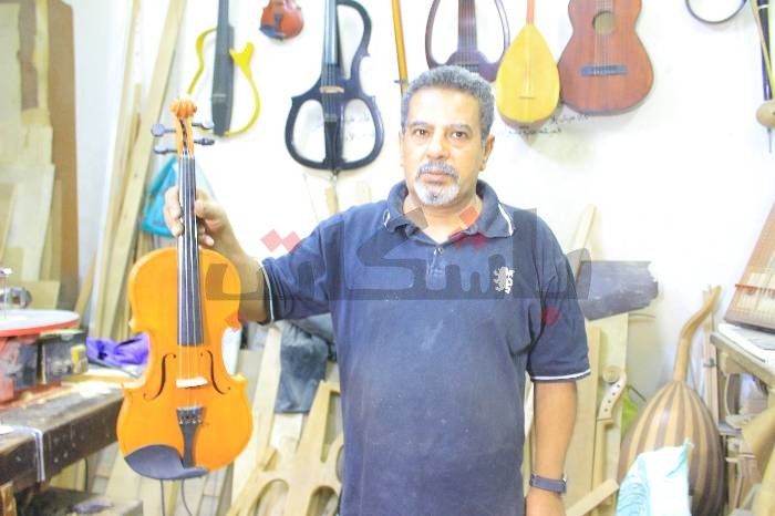 Mr. Raafat … The Luthier who bends wood to his will