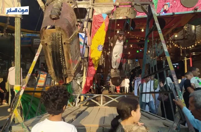 بـ 10 جنيهات فقط.. ملاهي الغلابة تفتح أبوابها (ألبوم صور)