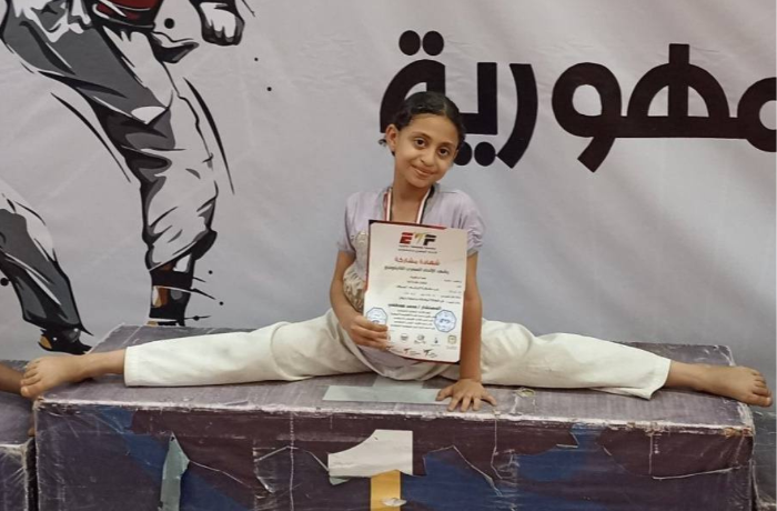 سما إبراهيم.. من الجنوب إلى منصات التتويج بـ"التايكوندو"